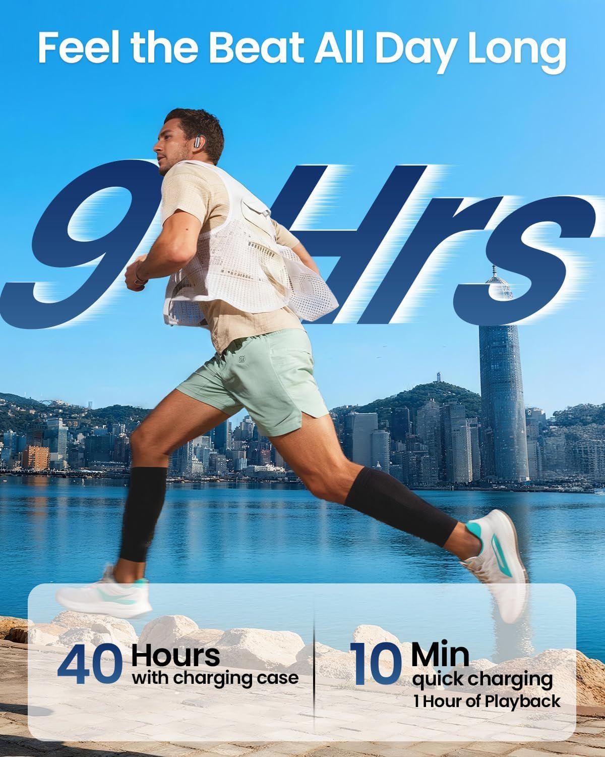 LEEMC TP03 Earbuds Battery Life